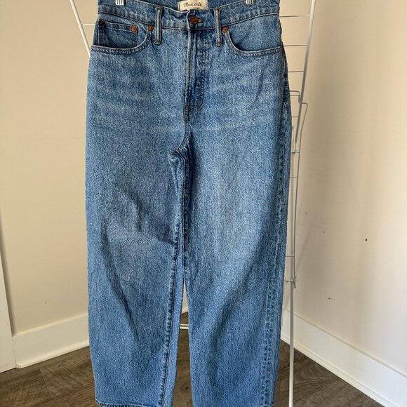 Madewell The Perfect Vintage Wide Leg Crop Jean - Size 26 - Enmore Wash - Picture 7 of 11